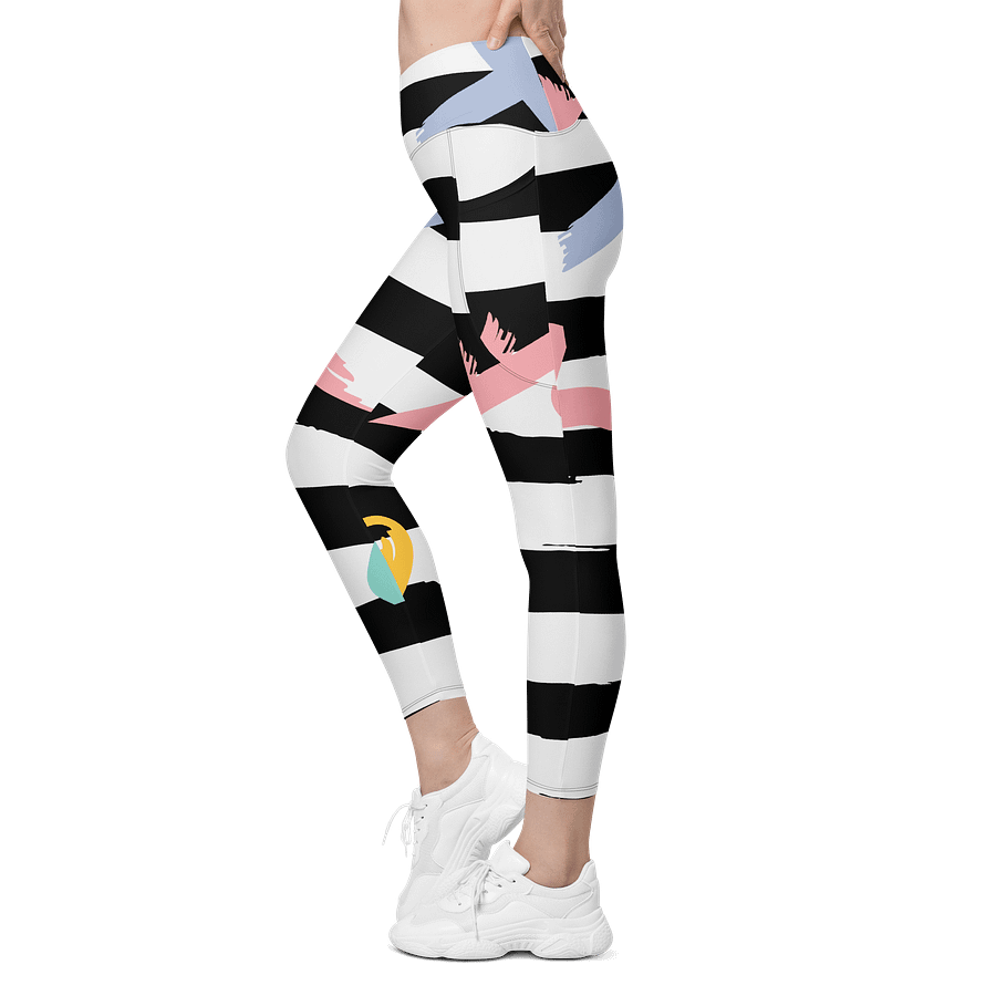 Zabu Dynamic Fusion Crossover Leggings with Pockets product image (4)
