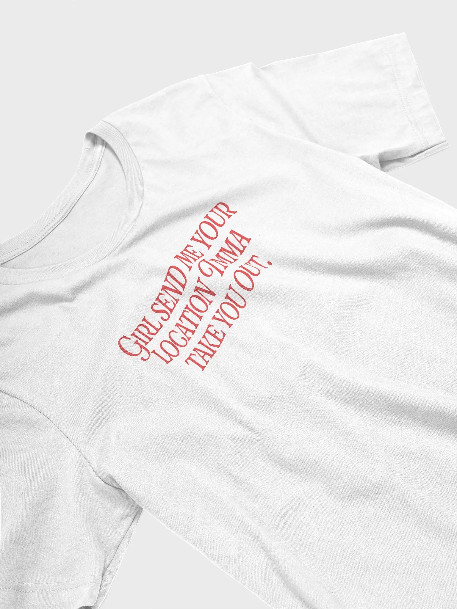 Send me your location T-Shirt product image (3)