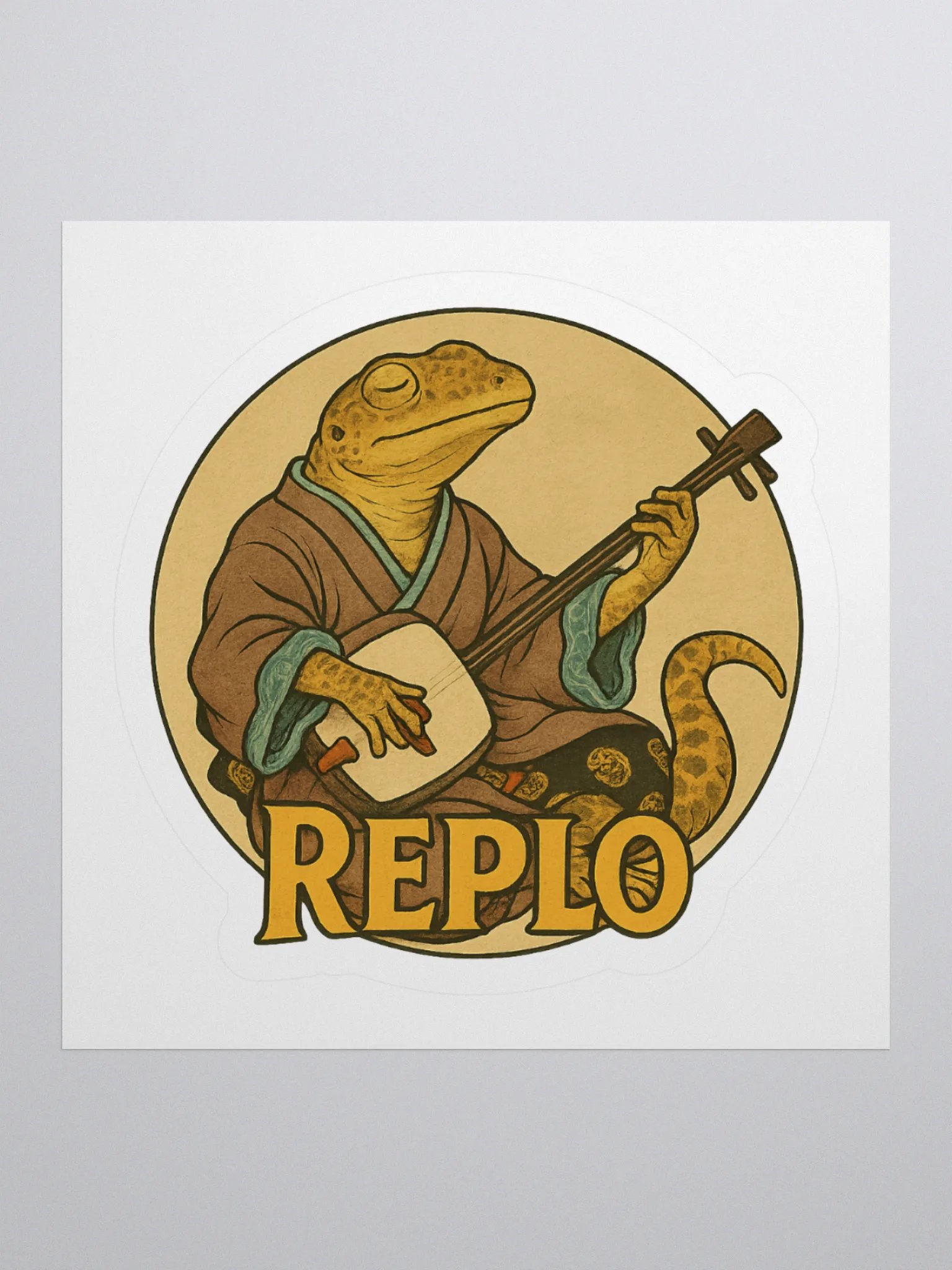 Replo Lizard Balladeer Sticker product image (3)