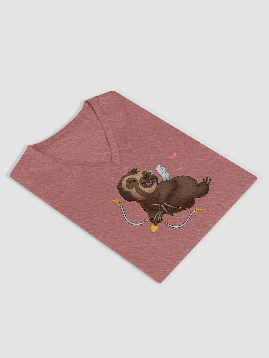 Cupid Sloth V-Neck Tee product image (15)
