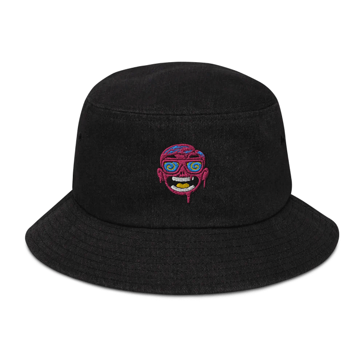 Embroidered Drippy face Bucket hat product image (1)