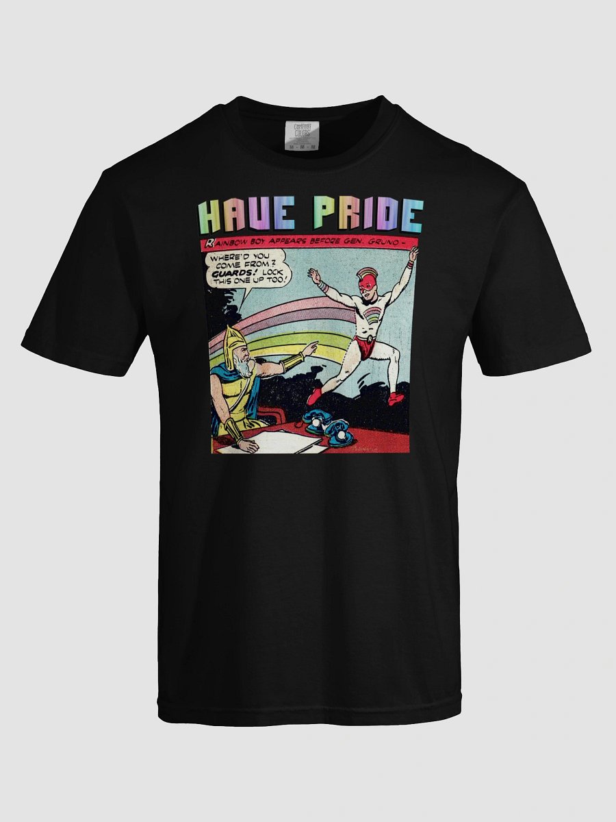 Rainbow Boy Pride T-shirt product image (5)