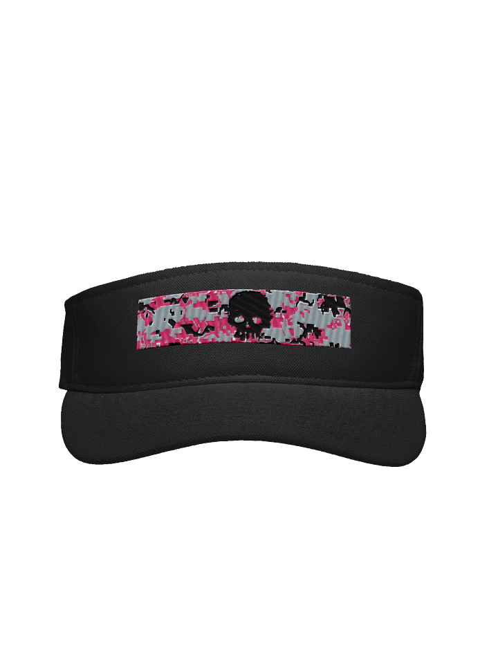Digital Camo Skull Flexfit Visor product image (1)