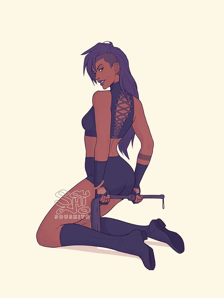 Rosemary Pinup Print product image (2)