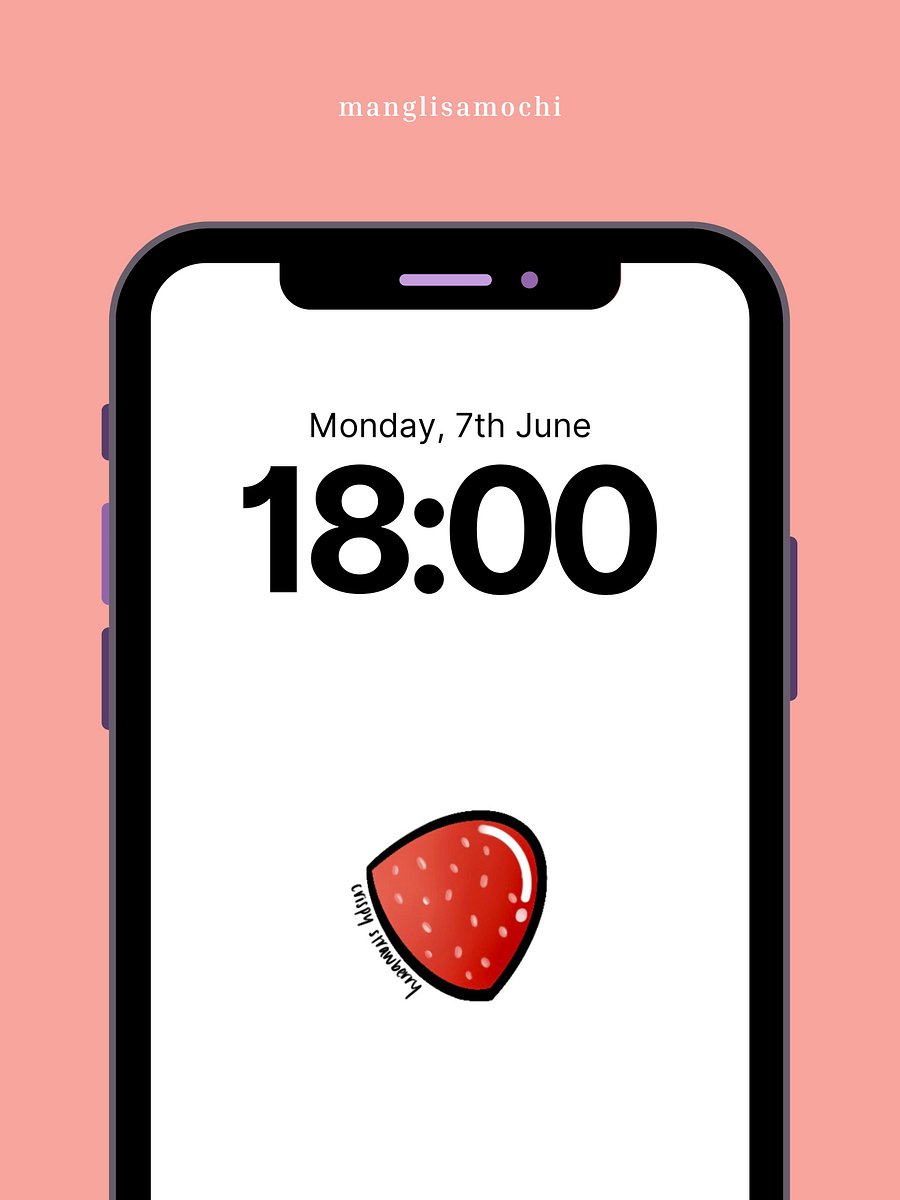 Cute Fruits / Digital Wallpaper Set product image (4)