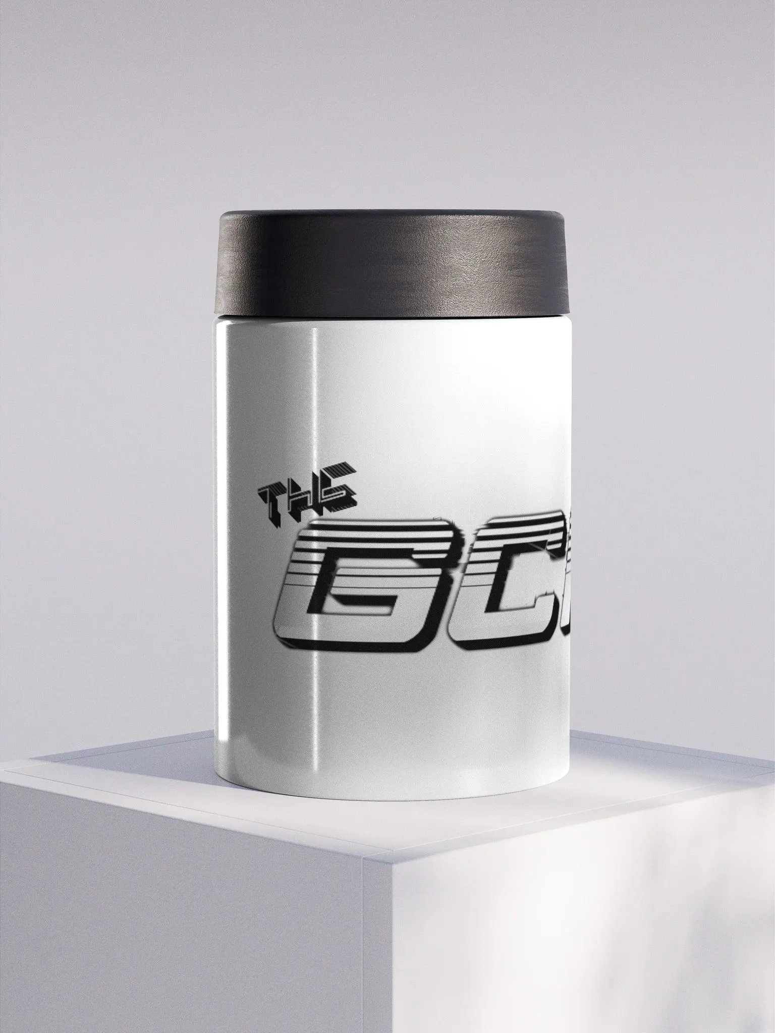 GCRN METAL Can Cover White product image (1)