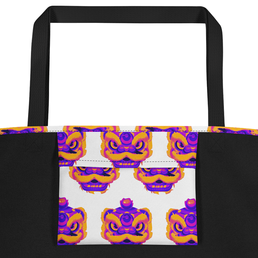 Dragon Head Mask Vivid Tote Bag product image (2)