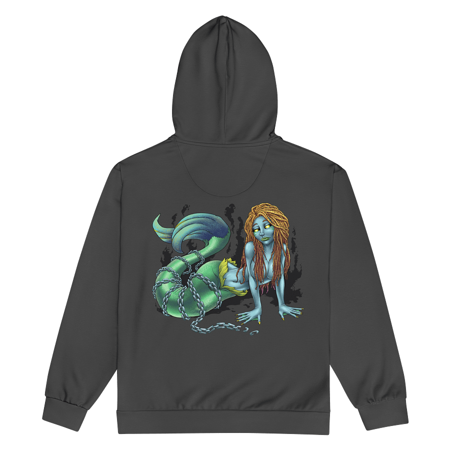 Chained Mermaid Zipper Hoodie product image (2)