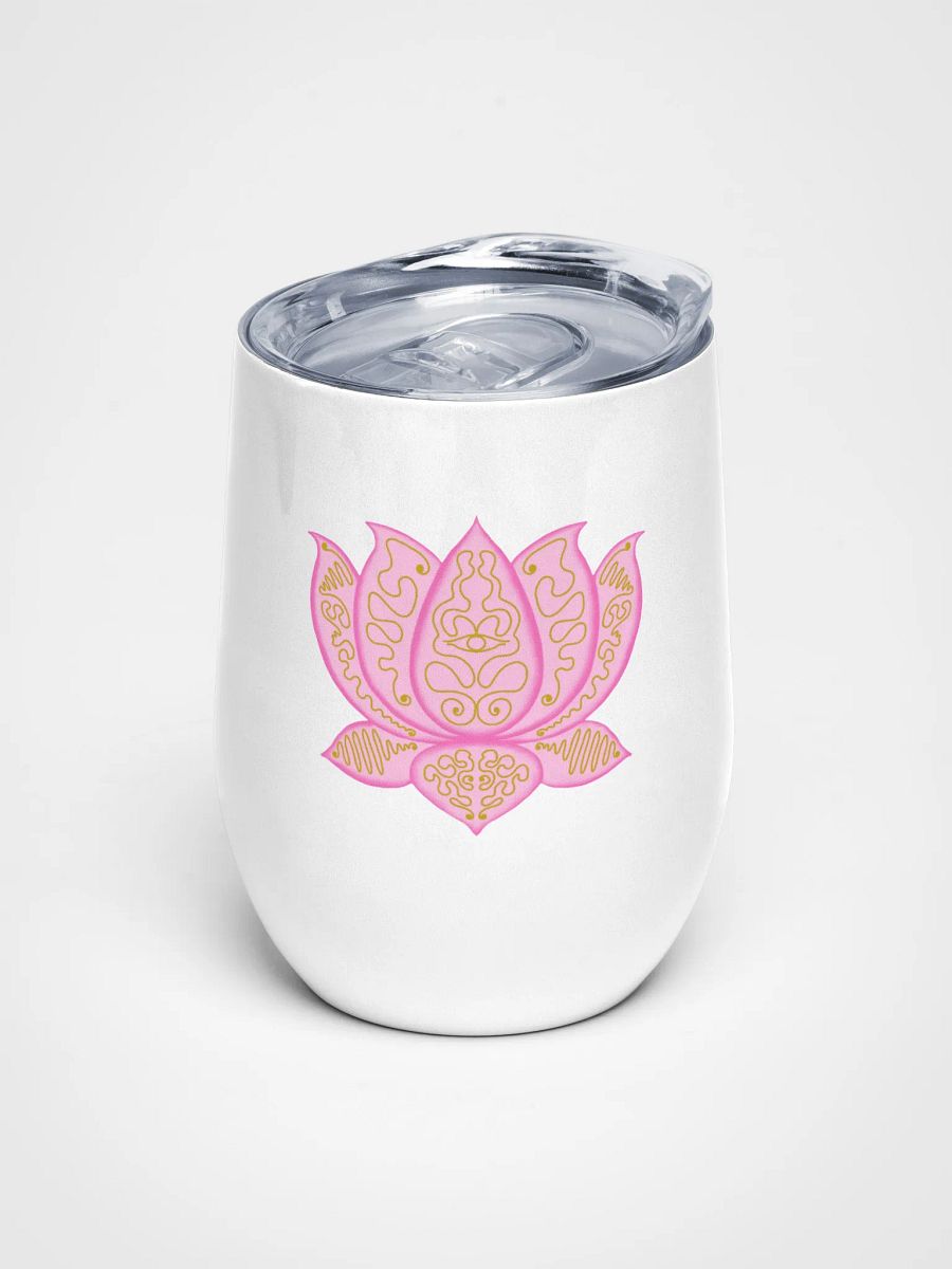 Lotus Elegance Wine Tumbler product image (1)