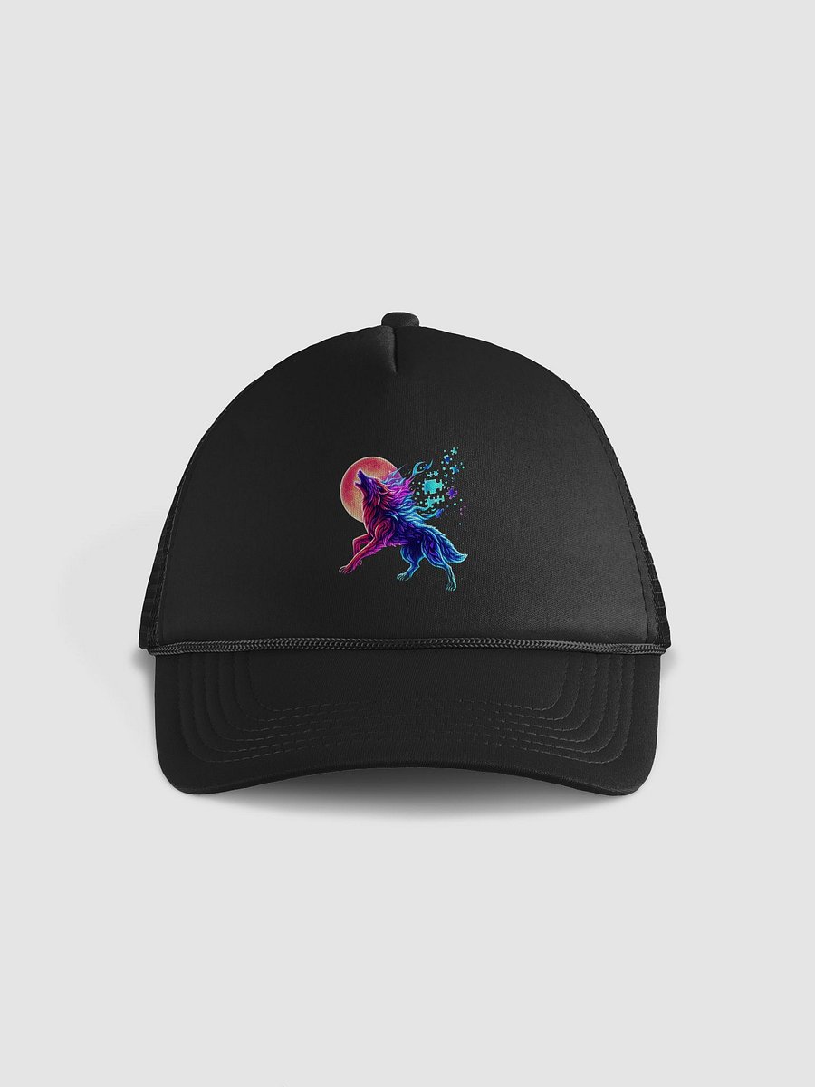 Neon Wolf Howl – Spirit of the Puzzle Moon product image (1)