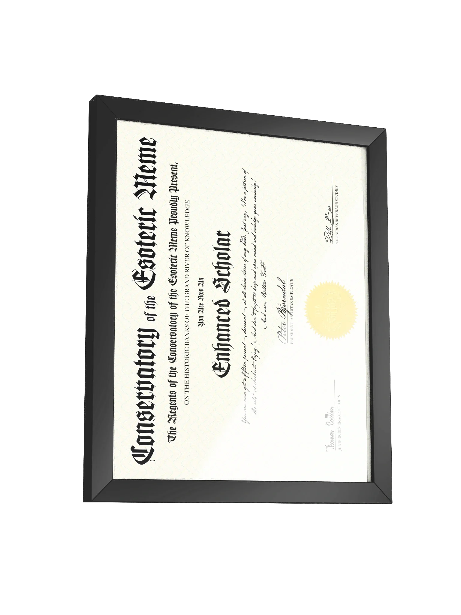 Enhanced Scholar Certificate product image (4)