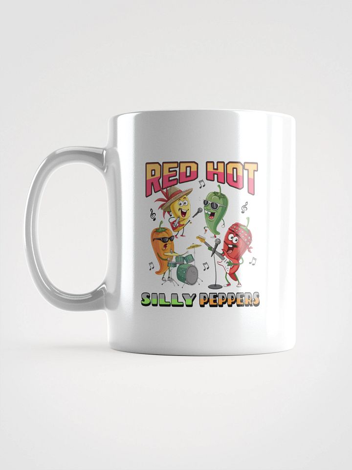 Red Hot Silly Peppers Band Mug product image (1)