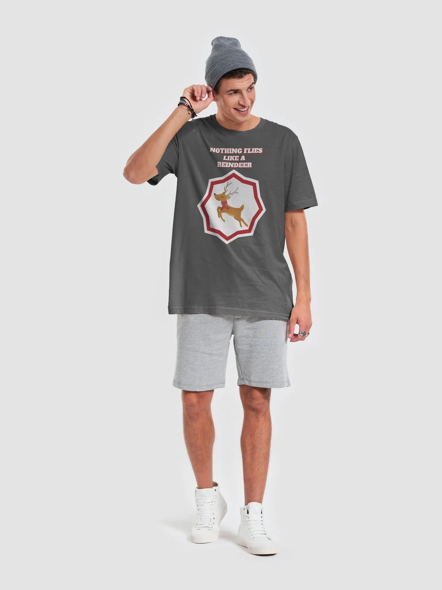 Nothing Flies Like A Reindeer - Christmas T-shirt product image (32)