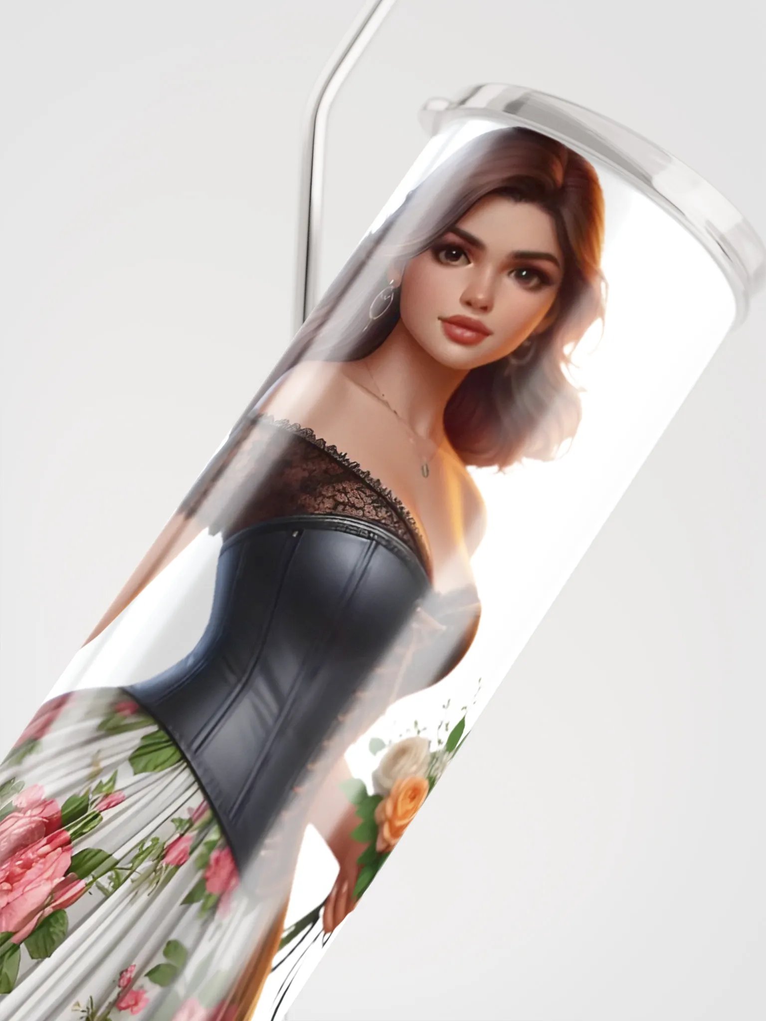 Bouquet Beauty Stainless Steel Tumbler product image (8)