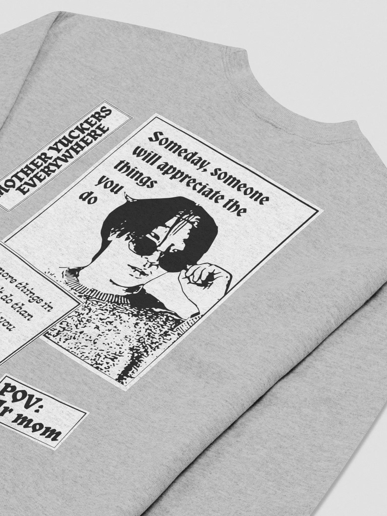 Gray Gummy Bear Crewneck product image (6)