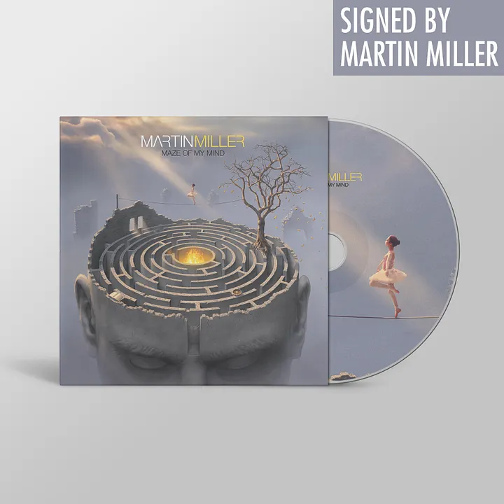Maze of My Mind Album CD / SIGNED & LIMITED product image (1)