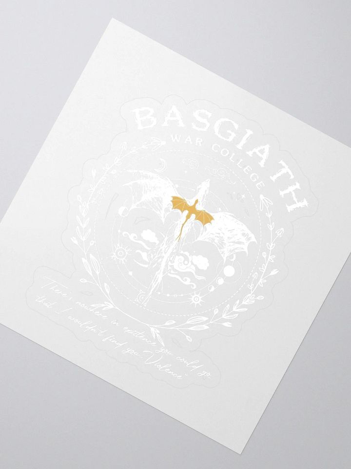 Basgiath War College Sticker V2 product image (2)