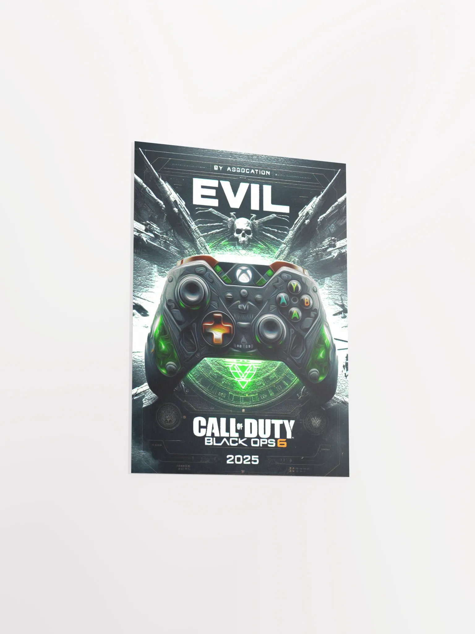EVIL Gaming: BO6 Controller Poster product image (31)