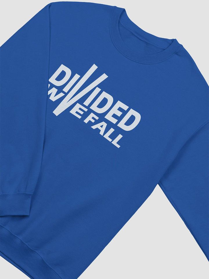 Divided We Fall - White - Gildan Classic Crewneck Sweatshirt product image (1)