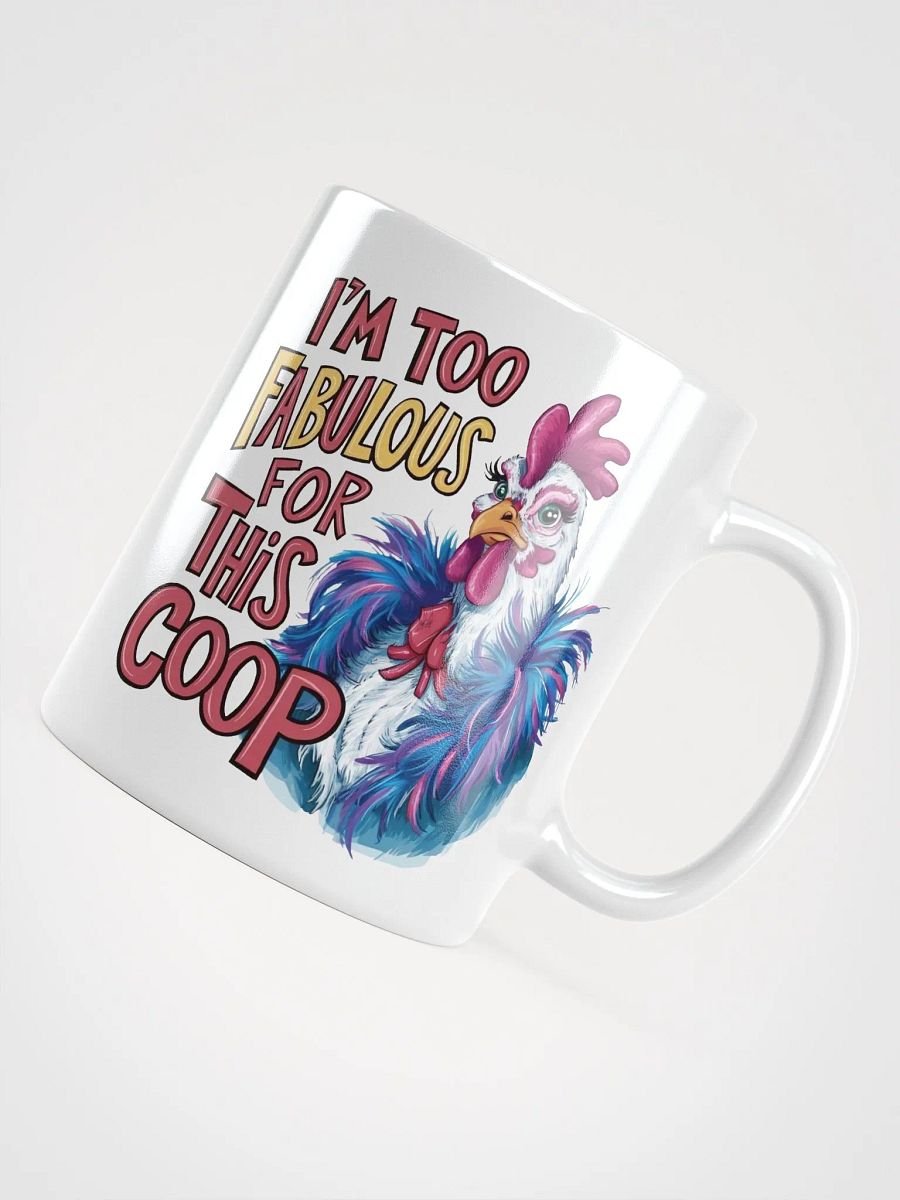 Fabulous Feathers White Mug product image (4)