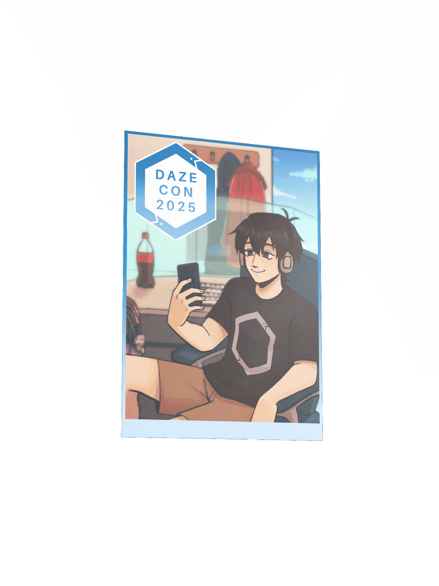 DazeCon 2025 Badge Poster product image (3)