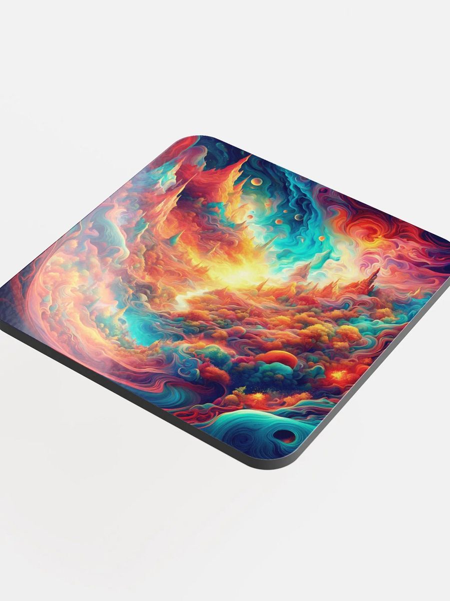 Bright And Beautiful Vividly Colored Coaster product image (4)