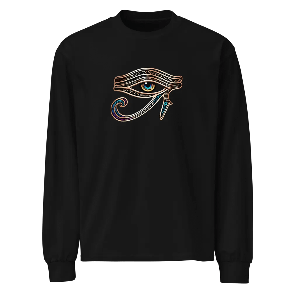 [Eye of Horus 2] - Unisex Premium Heavyweight Long Sleeve Shirt product image (1)