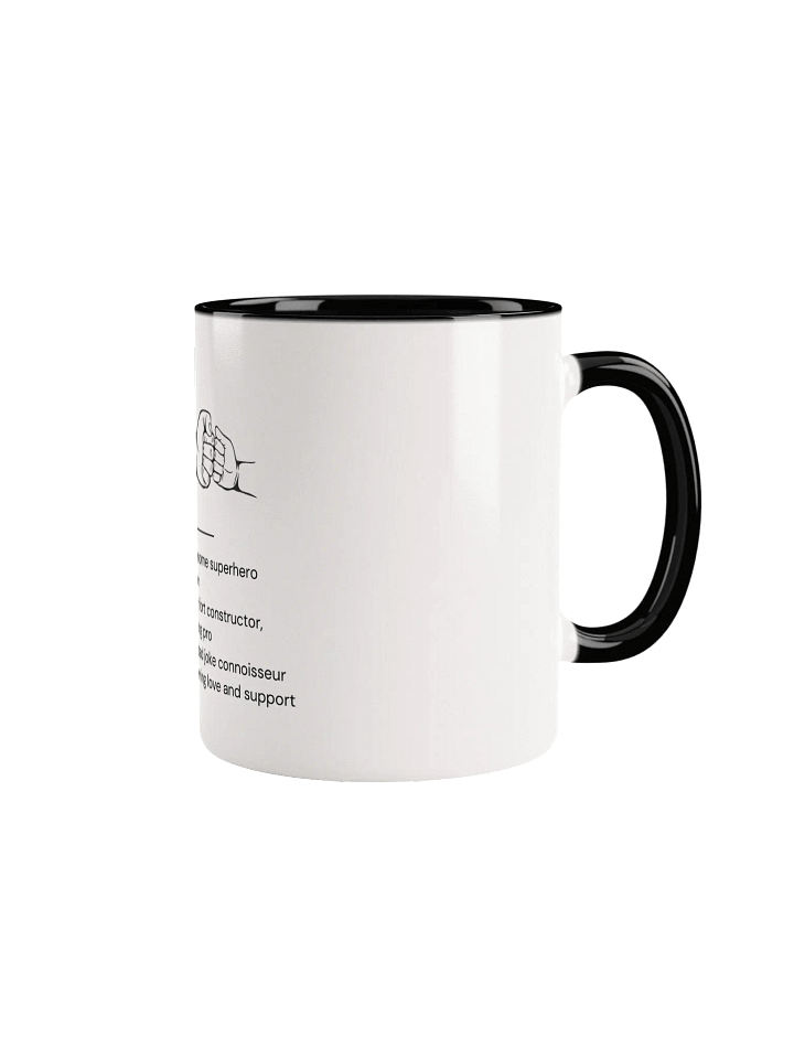 Dad Vibrant Touch Ceramic Mug product image (2)