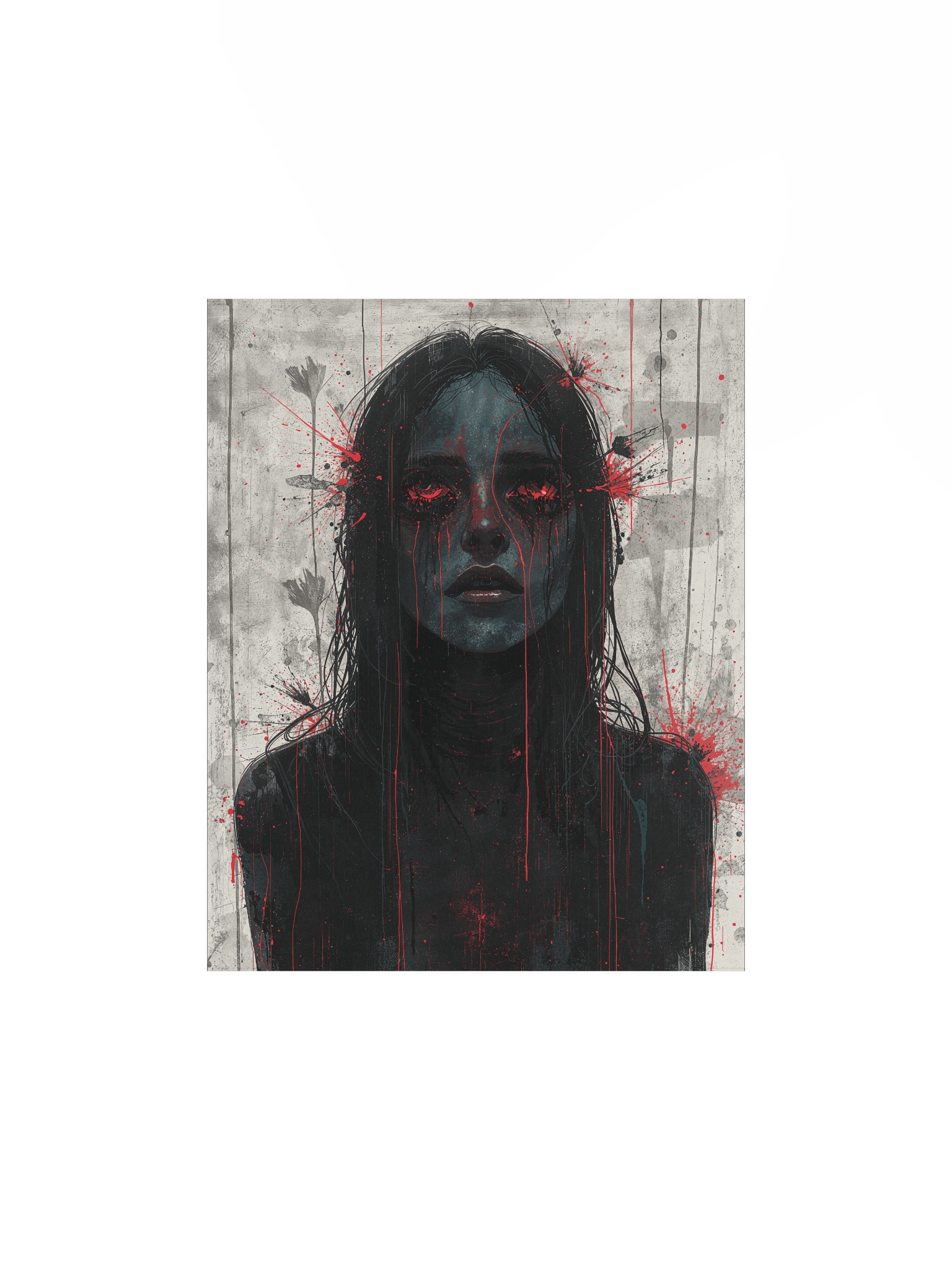 Blood Petals Matte Poster product image (6)