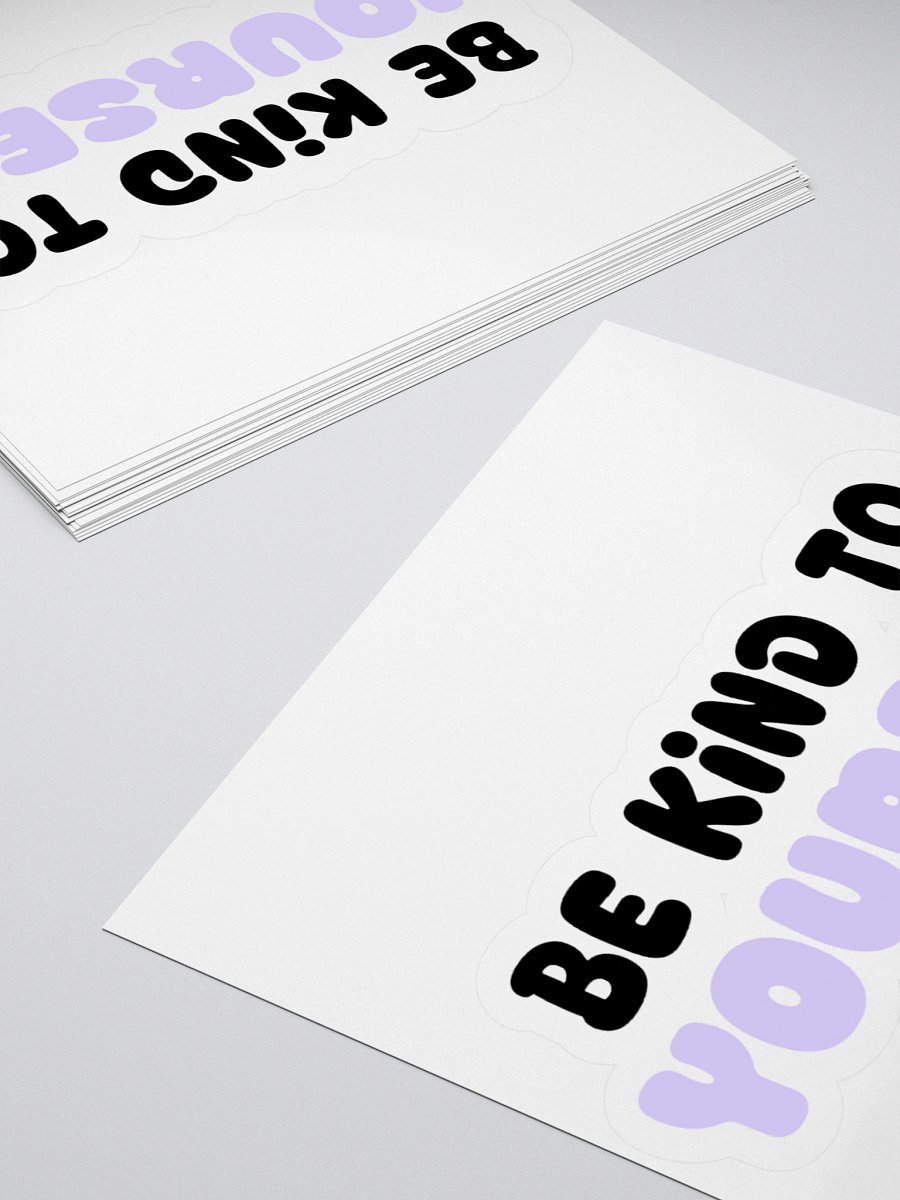 Be Kind to YOU Sticker product image (4)