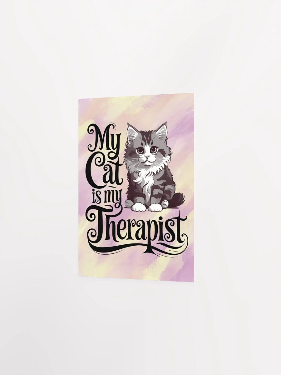 My Cat is My Therapist Poster product image (7)