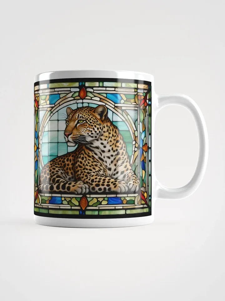#003 Handsome Leopold - Stained Glass Mug product image (1)