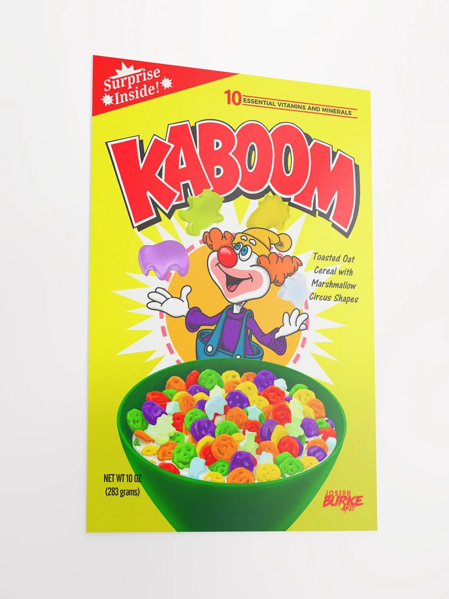 Saturday Morning Breakfast Kaboom! 12x18 Fine Art Print product image (2)