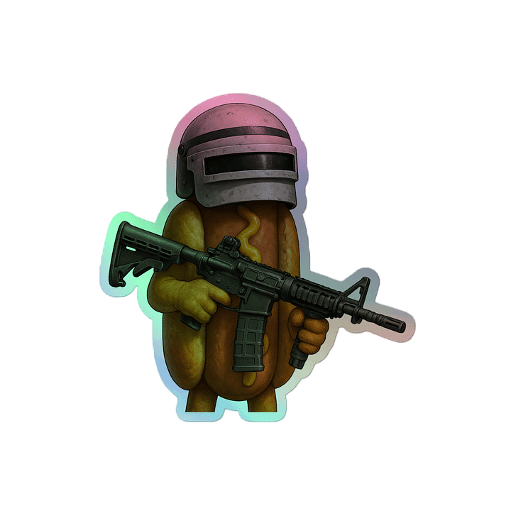 HD Hallway Frank Holographic Sticker product image (2)