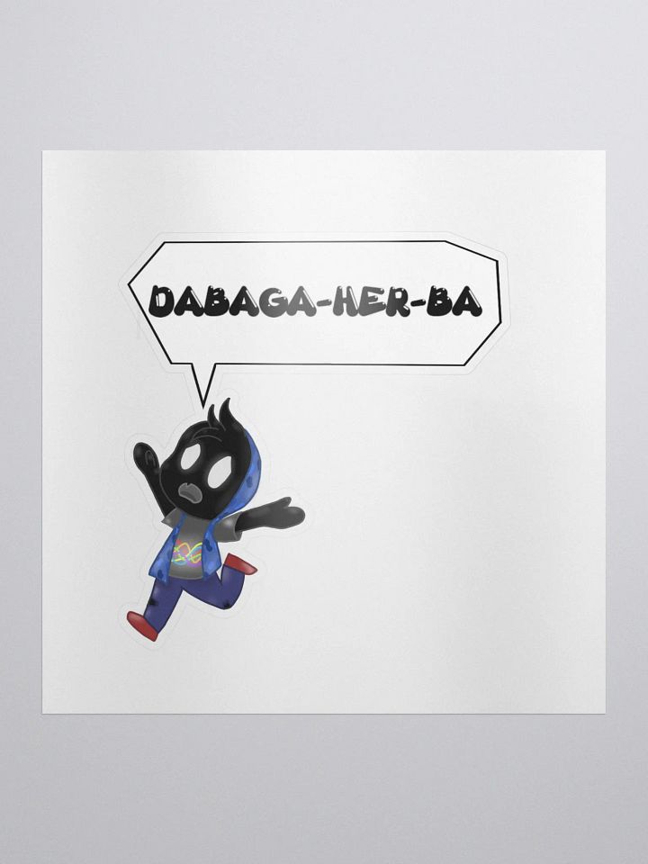 Scared Az' Sticker product image (1)