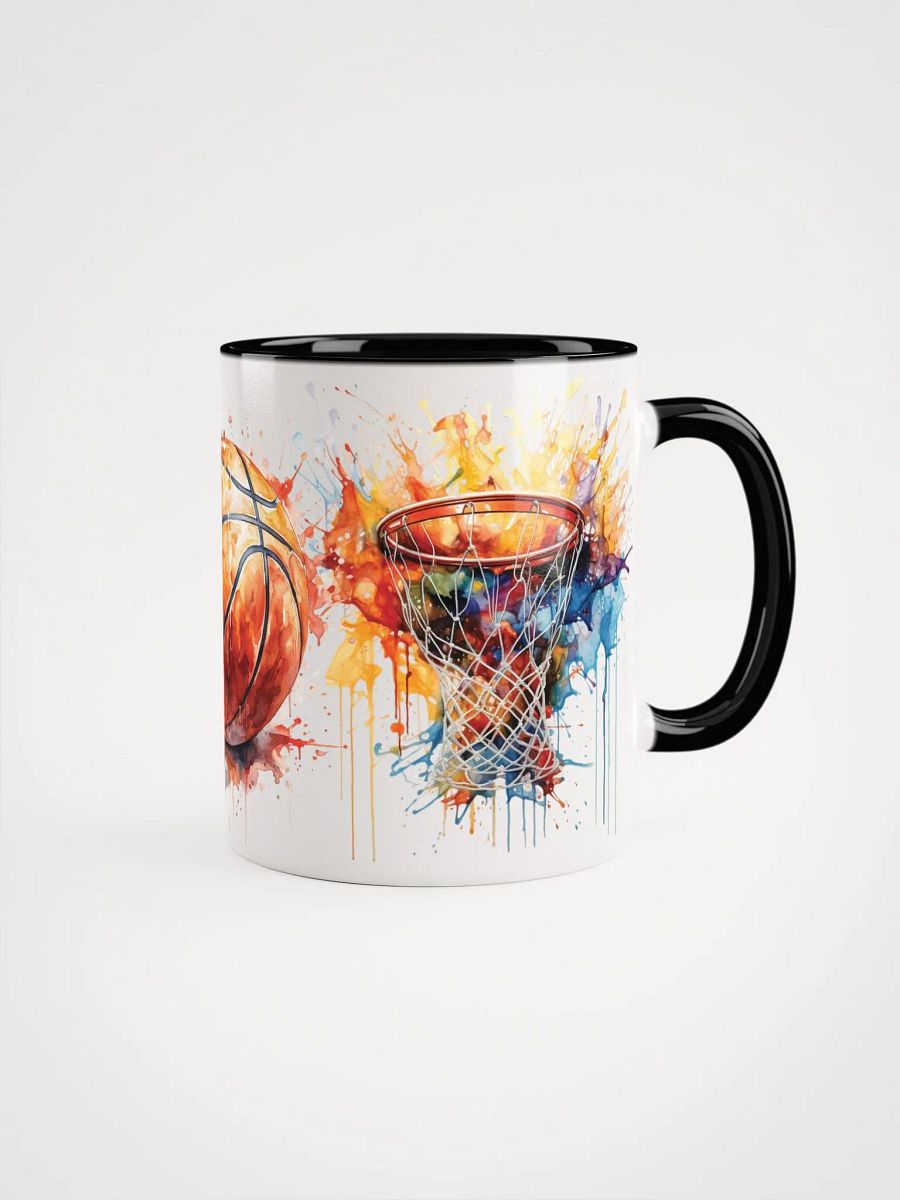 Swish & Sip Basketball Accent Mug product image (1)