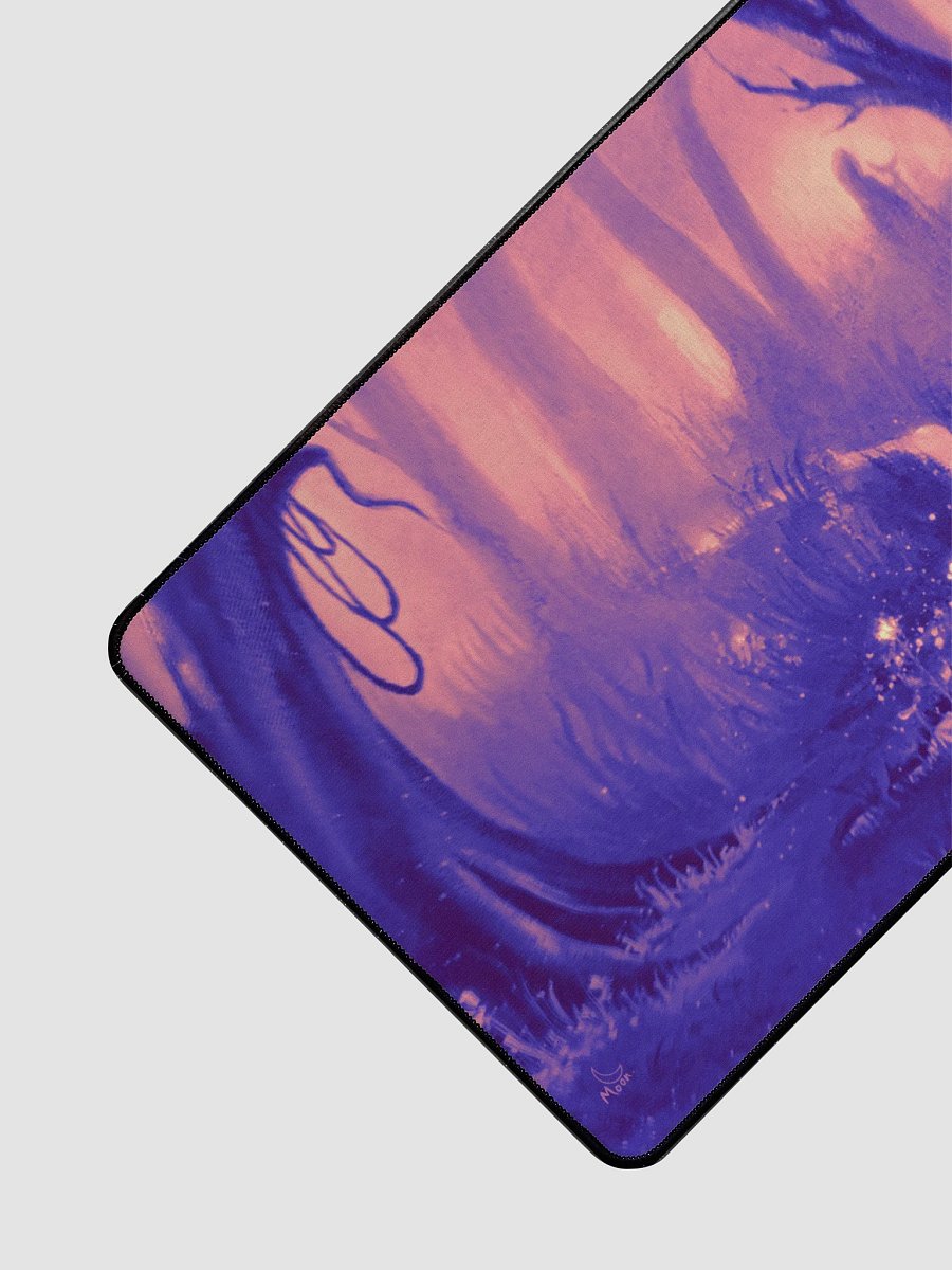 Lyla the witch walking through the Enchanted Forest, Desk Mat product image (3)