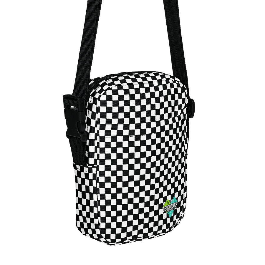 Checkered Crossbody: All-Over Print Bag product image (1)