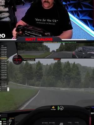 Huge crash at the Nords | #simracing #wreck