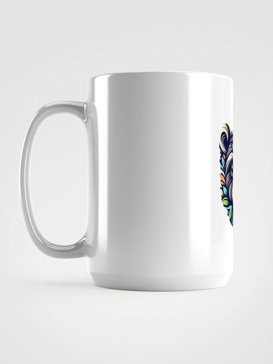 Tribal Bear White Glossy Mug product image (6)
