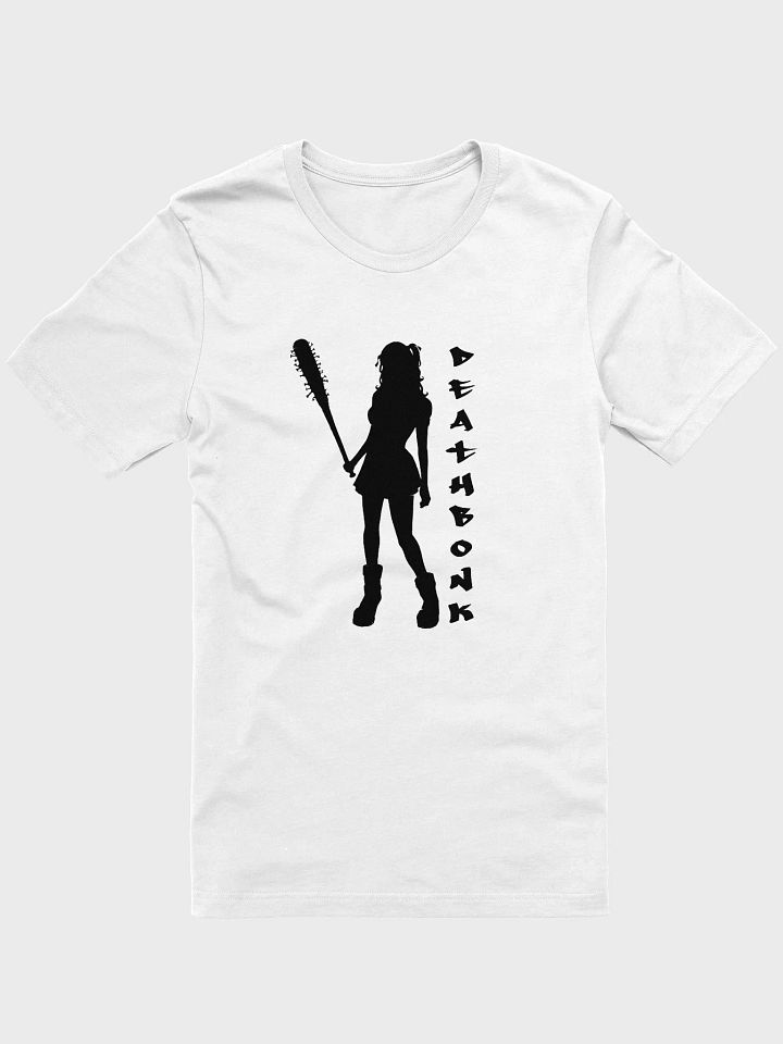 DEATHBONK T-Shirt (black on white) product image (1)