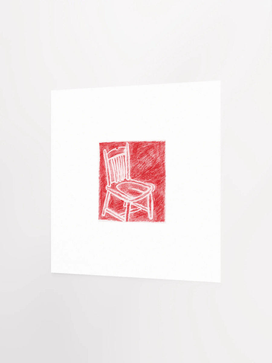 Red Chair Print product image (3)