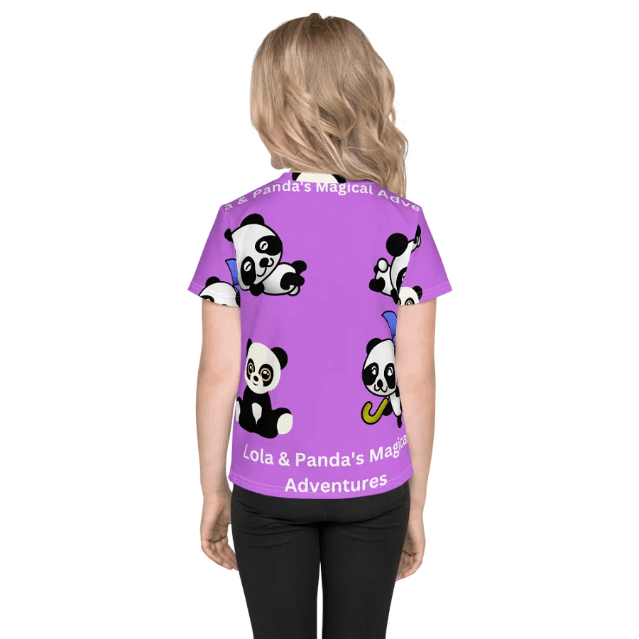 Lola & Panda's Magical Adventures Crew Neck T-Shirt product image (3)