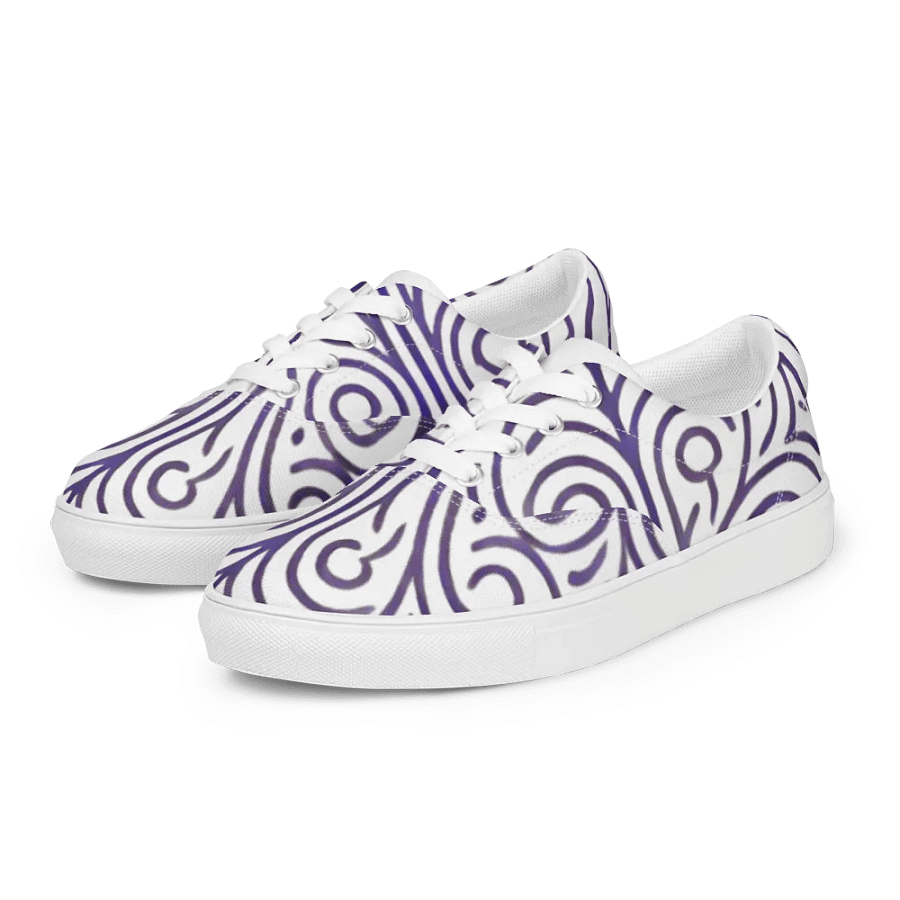 Ornate Floral Symmetry Canvas Shoes product image (8)