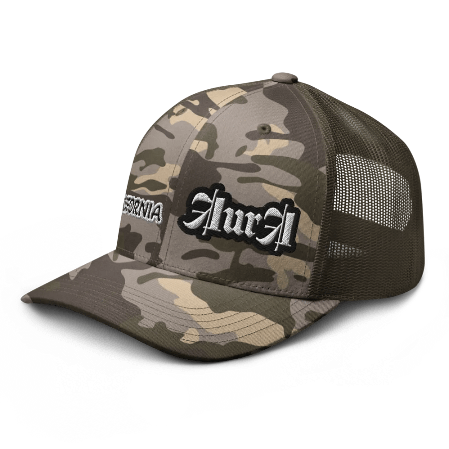 California Gothic Camo Trucker Hat product image (4)