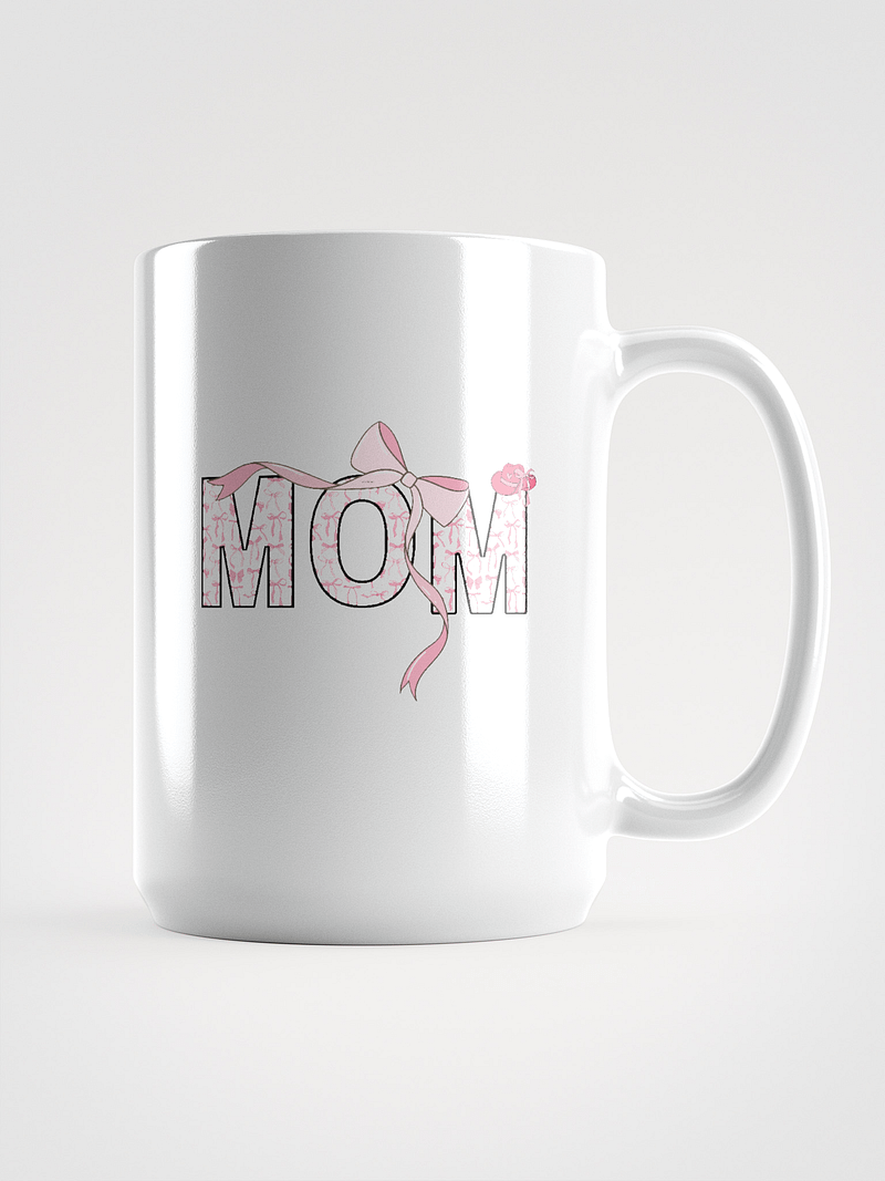 Mom's Pink Bow Coquette Love Mug