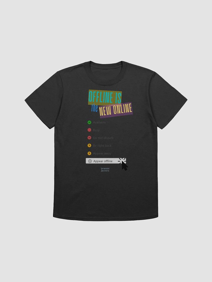Online Status Icons Unisex T-Shirt product image (1)