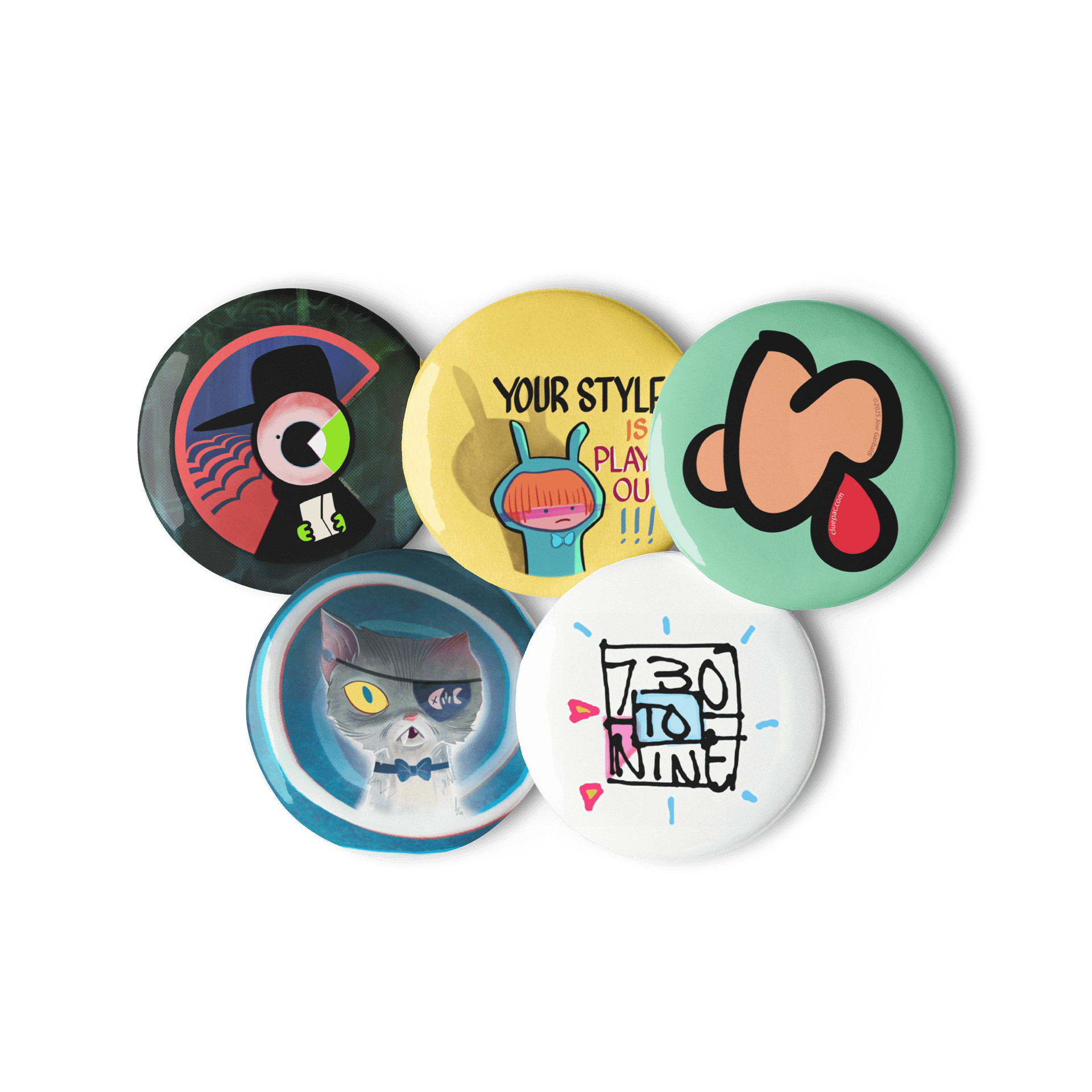 Yeah But Naw button collection 001 product image (3)