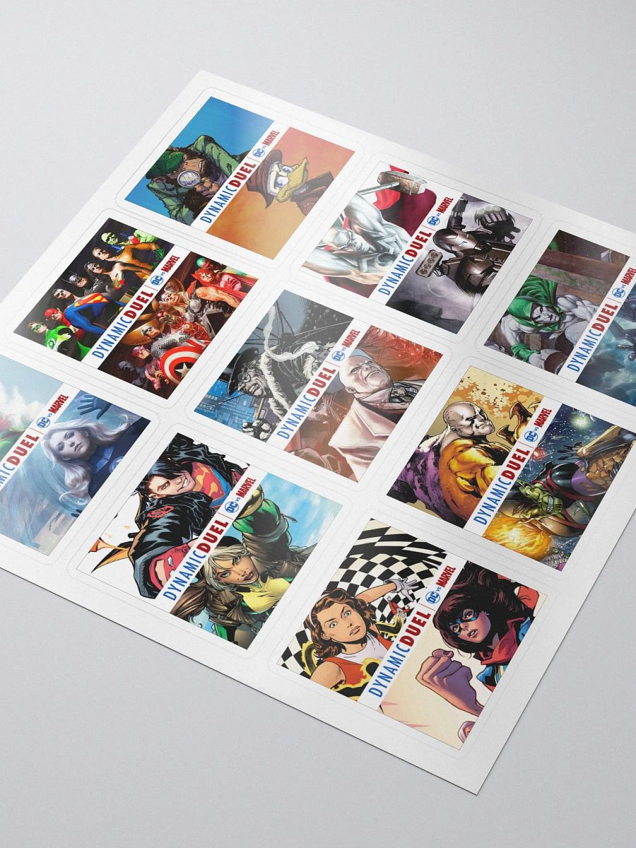 Dynamic Duel Episode Cover Stickers - Series 6 product image (3)