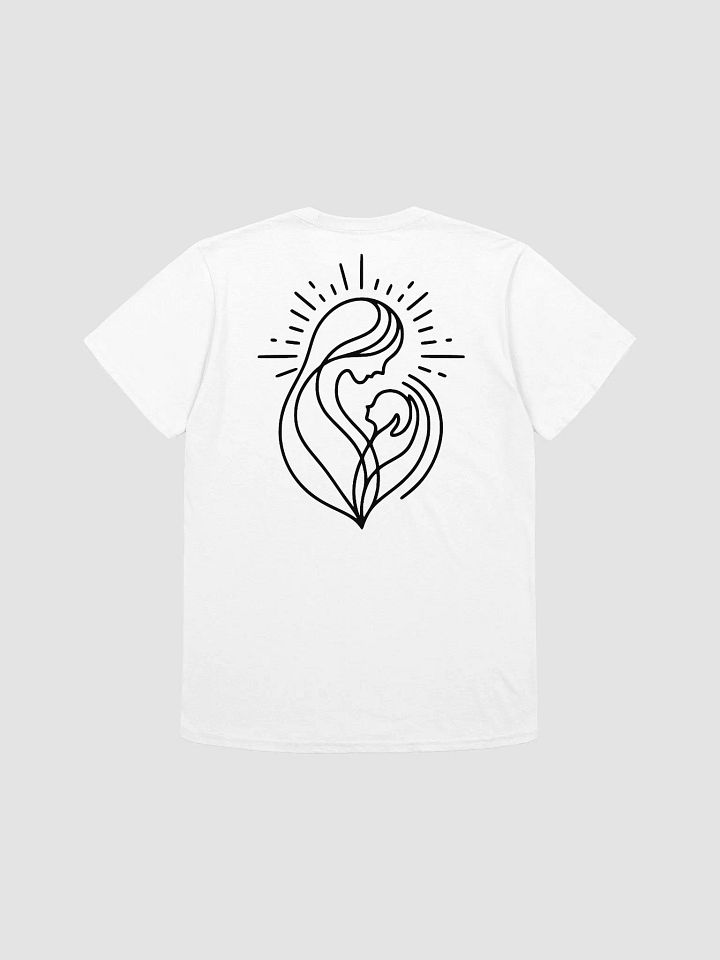 Minimalist Line Art Mother and Baby T-Shirt product image (1)